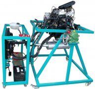 桑塔納3000電控發(fā)動機(jī)拆裝實訓(xùn)臺,汽車教學(xué)模型--上海振霖