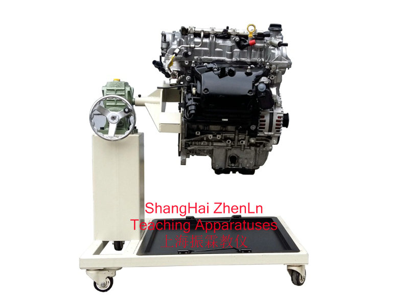 汽油電控發(fā)動(dòng)機(jī)拆裝翻轉(zhuǎn)架  /  汽車(chē)發(fā)動(dòng)機(jī)實(shí)訓(xùn)設(shè)備_上海振霖教學(xué)設(shè)備有限公司